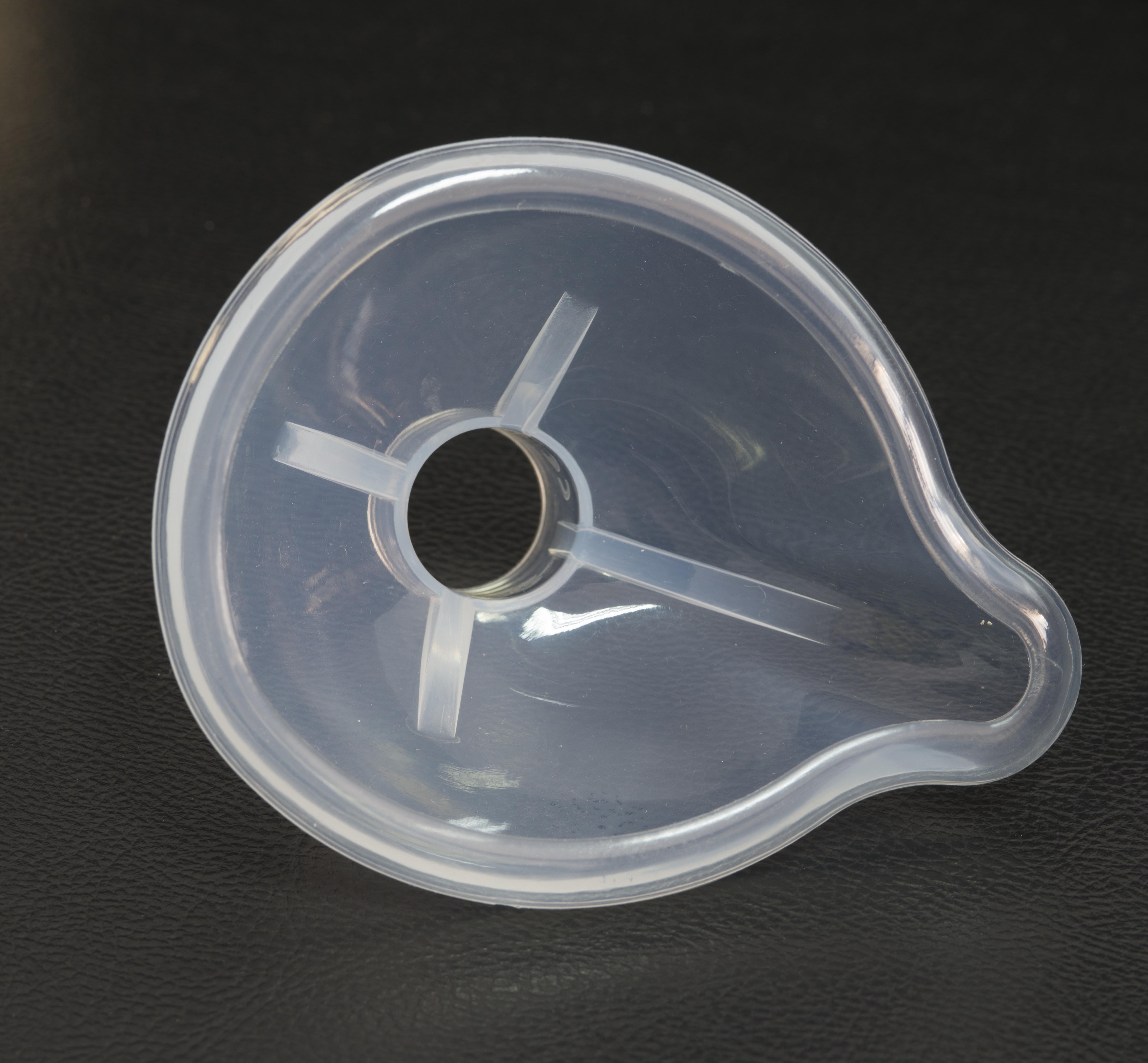 Silicon Mask-Fit Round Mouthpiece